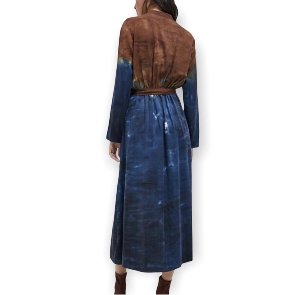 Cloth & Stone Ombre Shirtdress/Maxi Shirt - XL - Picture 5 of 8